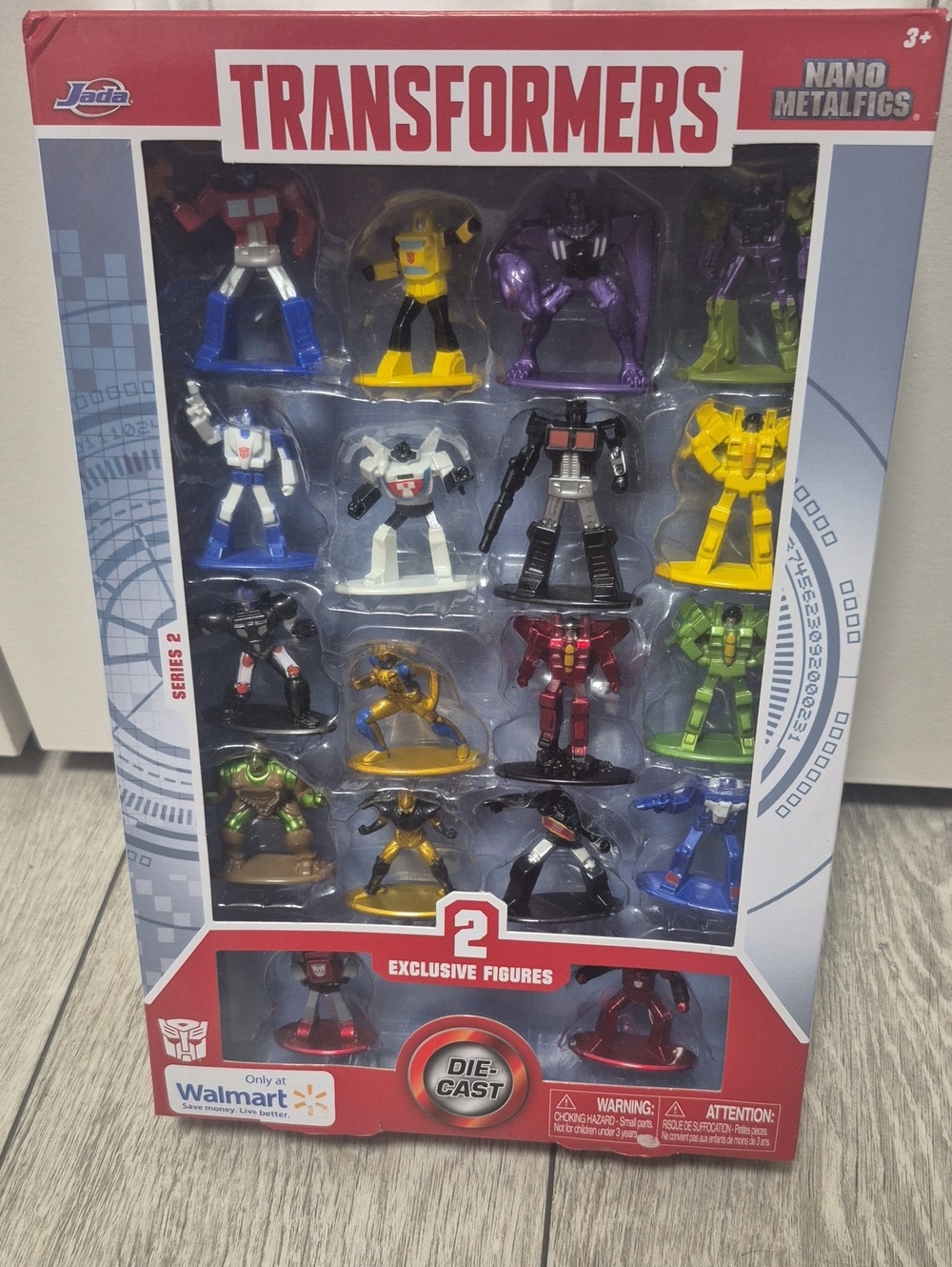 Brand New Jada Transformers Nano MetalFigs Die Cast Figures Series 2 (18 Pack)